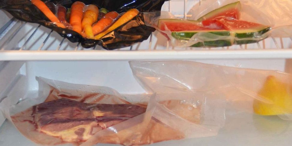 Vacuum Sealing Meals